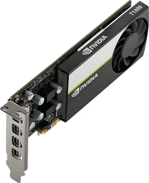 Видеокарта PNY PCI-E T1000 NVIDIA T1000 4Gb 128bit GDDR6 mDPx4 Bulk low profile