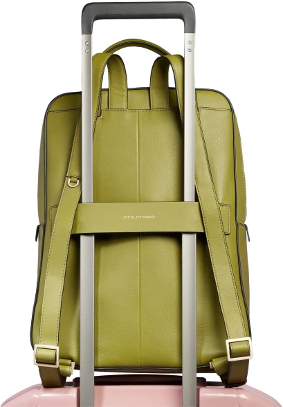 Рюкзак женский Piquadro Ashley CA6455W134/VE оливковый натур.кожа
