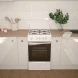 Плита Газовая Darina 1A GM341 001 W белый (без крышки) реш.сталь