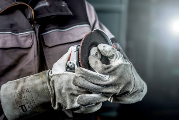 Углошлифовальная машина Metabo WEV 11-125 Quick 1100Вт 10500об/мин рез.шпин.:M14 d=125мм (603625000)