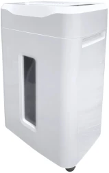 Шредер Office Kit S243N 3,9х38 белый (секр.P-4) фрагменты 35лист. 35лтр. скрепки скобы пл.карты CD