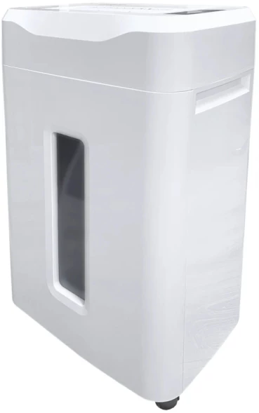 Шредер Office Kit S243N 3,9х38 белый (секр.P-4) фрагменты 35лист. 35лтр. скрепки скобы пл.карты CD