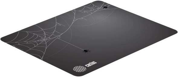 Коврик для мыши Cactus Spider gray черный 250x200x3мм (CS-MP-D13S)