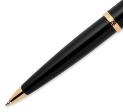 Ручка шариков. Waterman Carene (CWS0700380) Black GT M син. черн. подар.кор.