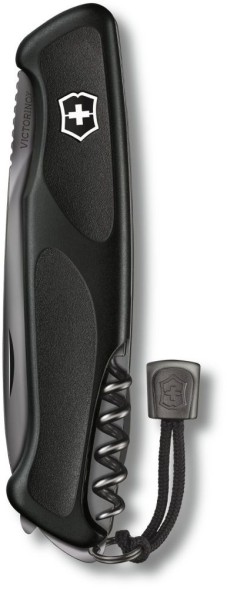 Нож перочинный Victorinox RangerGrip Onyx (0.9563.C31P) 130мм 12функц. черный подар.коробка