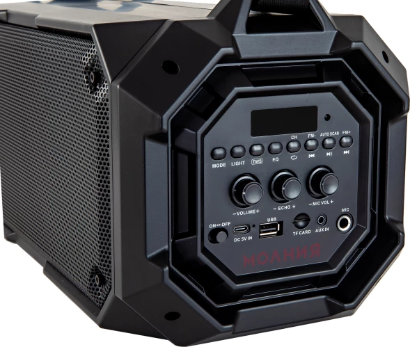 Колонка порт. Ural Молния 600 черный 60W 2.0 BT/3.5Jack 3000mAh (УРАЛ МОЛНИЯ 600)