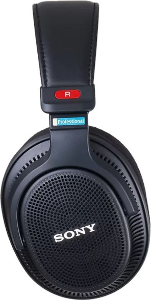 Наушники мониторные Sony MDR-MV1 2.5м черный проводные оголовье