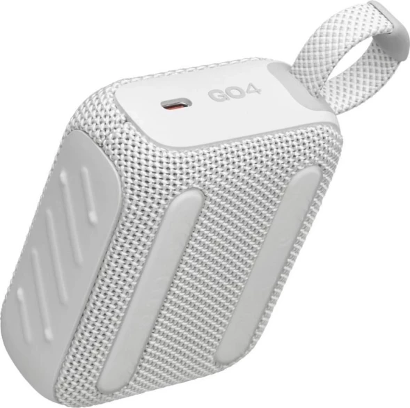 Колонка порт. JBL GO 4 белый 4.2W 1.0 BT 850mAh (JBLGO4WHT)