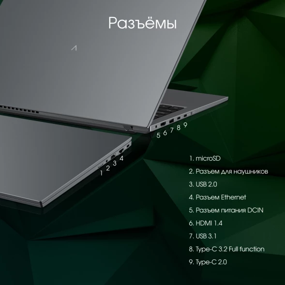 Ноутбук Digma Pro Fortis M Core i3 1215U 8Gb SSD256Gb Intel UHD Graphics 15.6&amp;quot; IPS FHD (1920x1080) Windows 11 Pro grey WiFi BT Cam 4250mAh (DN15P3-8CXW04)