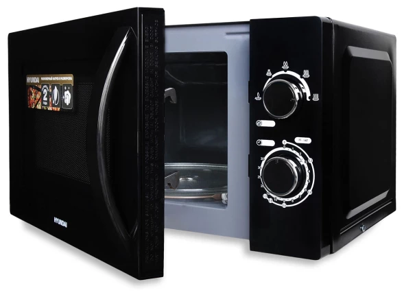 Микроволновая Печь Hyundai HYM-M2063 20л. 700Вт черный/хром
