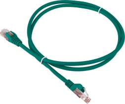 Патч-корд Lanmaster LAN-PC45/U6-0.5-GN UTP RJ-45 вил.-вилка RJ-45 кат.6 0.5м зеленый LSZH