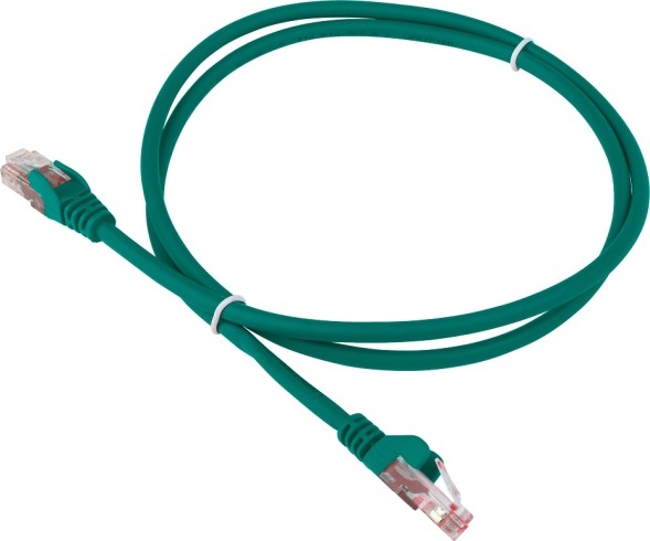 Патч-корд Lanmaster LAN-PC45/U6-0.5-GN UTP RJ-45 вил.-вилка RJ-45 кат.6 0.5м зеленый LSZH