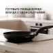 Сковорода Rondell Perfect RDA-1558 круглая 20см покрытие: Xylan Plus ручка несъемная (без крышки) черный