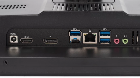 Моноблок Digma Pro Vision 23.8&amp;quot; Full HD Ryzen 7 5700U (1.8) 8Gb SSD256Gb RGr CR Windows 11 Pro Eth WiFi BT 90W клавиатура мышь Cam черный 1920x1080