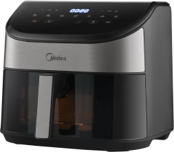Аэрогриль Midea MAF-CY55WK 5.5л 2250Вт черный/серебристый