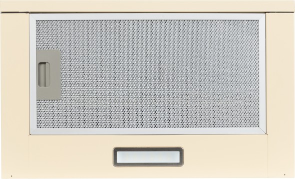 Вытяжка встраиваемая Lex Hubble 500 IV слоновая кость управление: кнопочное (1 мотор)