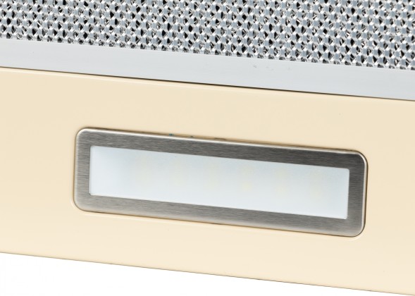 Вытяжка встраиваемая Lex Hubble 500 IV слоновая кость управление: кнопочное (1 мотор)