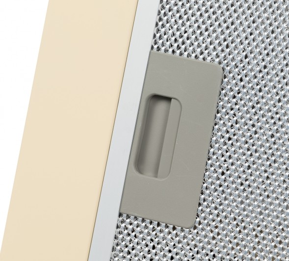 Вытяжка встраиваемая Lex Hubble 500 IV слоновая кость управление: кнопочное (1 мотор)