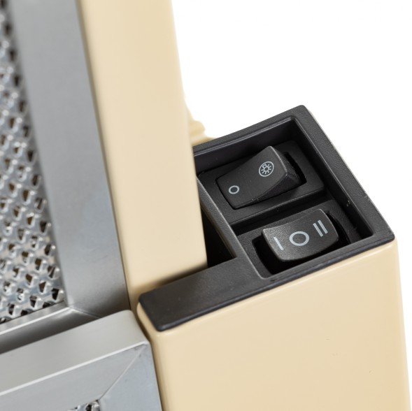 Вытяжка встраиваемая Lex Hubble 500 IV слоновая кость управление: кнопочное (1 мотор)