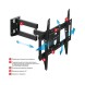 Кронштейн для телевизора Arm Media PT-15 NEW черный 32&amp;quot;-55&amp;quot; макс.35кг настенный поворотно-выдвижной и наклонный