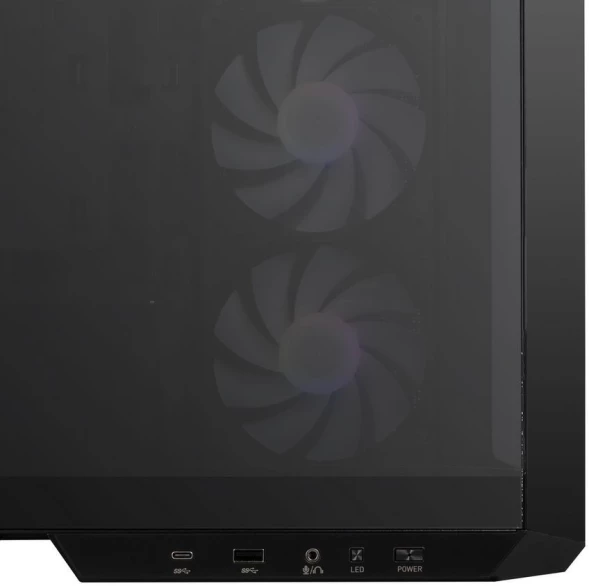 Корпус MSI MAG PANO M100R PZ черный без БП mATX 3x120mm 4x140mm 1xUSB3.1 audio CardReader AirDuct bott PSU