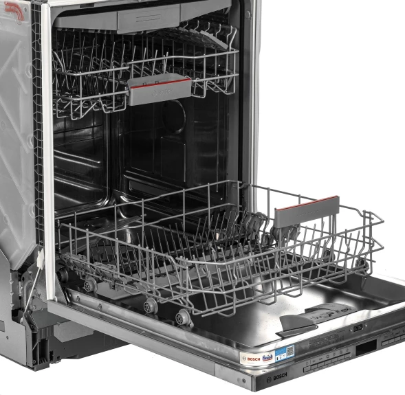 Посудомоечная машина встраив. Bosch SMV4HMX25Q полноразмерная серебристый инвертор