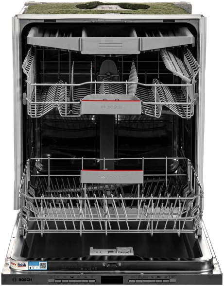 Посудомоечная машина встраив. Bosch SMV4HMX25Q полноразмерная серебристый инвертор