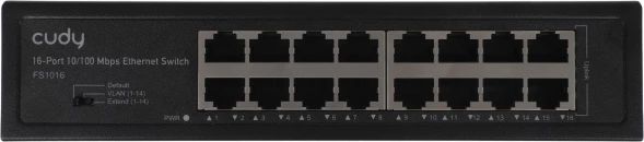 Коммутатор Cudy FS1016 (L2) 16x100Мбит/с неуправляемый