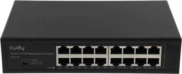 Коммутатор Cudy FS1016 (L2) 16x100Мбит/с неуправляемый
