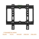 Кронштейн для телевизора Buro FX1S черный 15&amp;quot;-48&amp;quot; макс.25кг настенный фиксированный