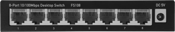 Коммутатор Cudy FS108 (L2) 8x100Мбит/с неуправляемый