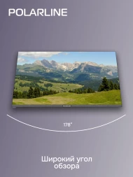 Телевизор LED PolarLine 32&amp;quot; 32PL12TC черный HD 60Hz DVB-T DVB-T2 DVB-C USB (RUS)