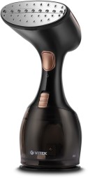 Отпариватель ручной Vitek VT-2440 1500Вт черный/золотистый