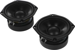 Колонки автомобильные Ural AS-W130MB (без решетки) 300Вт 92дБ 4Ом 13см (5дюйм) (ком.:2кол.) среднечастотные однополосные