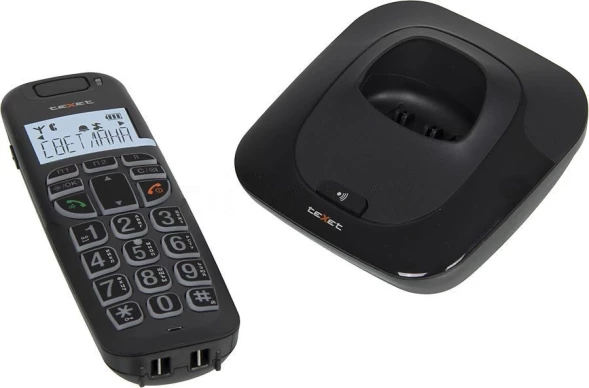 Р/Телефон Dect Texet TX-D7505A черный АОН