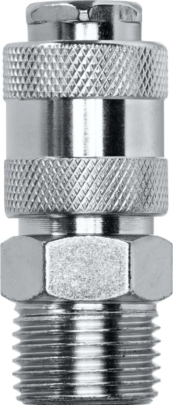 Переходник для пневмоинструмента Kraftool 06594-1/2 серый