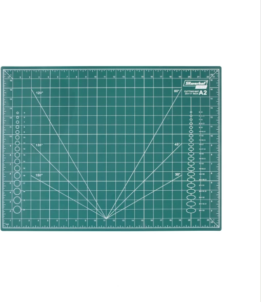 Подкладка для резки Silwerhof Create A2 420x594мм пластик зеленый