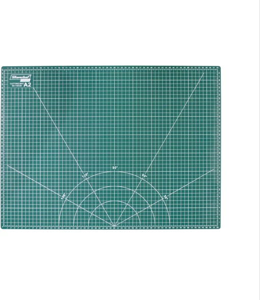 Подкладка для резки Silwerhof Create A2 420x594мм пластик зеленый