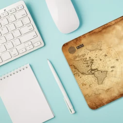 Коврик для мыши Cactus Vintage map 250x200x3мм (CS-MP-D10S)