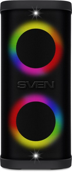 Колонка порт. Sven АС PS-950 черный 160W Mono BT/3.5Jack 8800mAh (SV-022396)