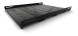 Полка стационарная Hyperline TSH3H-650-RAL9004 1U нагр.:100кг. 19&amp;quot; 650мм черный