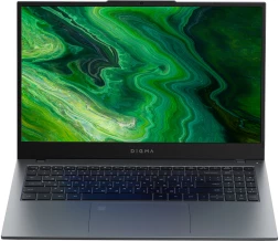 Ноутбук Digma Pro Fortis M Core i5 1235U 16Gb SSD512Gb Intel Iris Xe graphics 15.6&amp;quot; IPS FHD (1920x1080) Windows 11 Pro grey WiFi BT Cam 4250mAh (DN15P5-ADXW05)