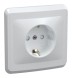 Розетка силов. IEK Вега ERV14-K01-16-DM одинар. скрыт. зазем. штор. крыш. IP20 белый (упак.:1шт)