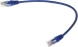 Патч-корд Lanmaster TWT-45-45-0.3-BL UTP RJ-45 вил.-вилка RJ-45 кат.5E 0.3м синий ПВХ (уп.:1шт)