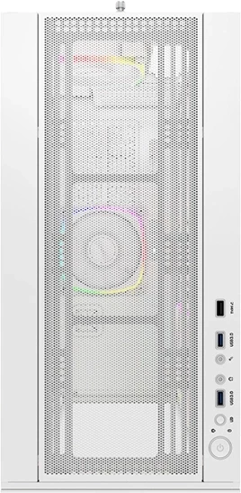 Корпус Montech SKY TWO белый без БП ATX 3x140mm 2xUSB3.0 1xUSB3.1 audio bott PSU