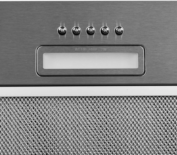 Вытяжка встраиваемая Lex GS Bloc LIGHT 600 INOX нержавеющая сталь управление: кнопочное (1 мотор)