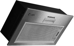 Вытяжка встраиваемая Lex GS Bloc LIGHT 600 INOX нержавеющая сталь управление: кнопочное (1 мотор)