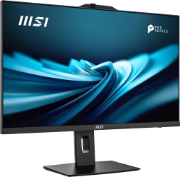 Моноблок MSI Pro AP272P 14M-630XRU 27&amp;quot; Full HD i3 14100 (3.5) 8Gb SSD512Gb UHDG 730 без ОС GbitEth WiFi BT 120W клавиатура мышь Cam черный 1920x1080
