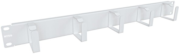 Кабельный органайзер горизонтальный NTSS NTSS-HORG-1U-5(45) односторонний кольца 1U шир.:19&amp;quot; глуб.:45мм