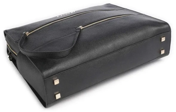 Деловая сумка Piquadro Patricia CA6774W140/N с отделением для ноутбука 14&amp;quot; черная натур.кожа